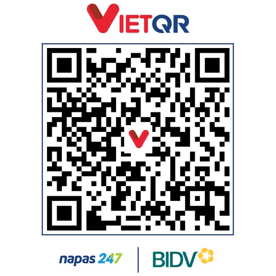 Mã QR chuyển khoản BIDV — PHAM THANH SON